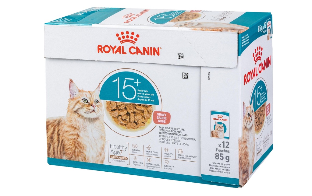 Royal Canin Alimentation humide Sauce Ageing 15+ 12 x 85 g
