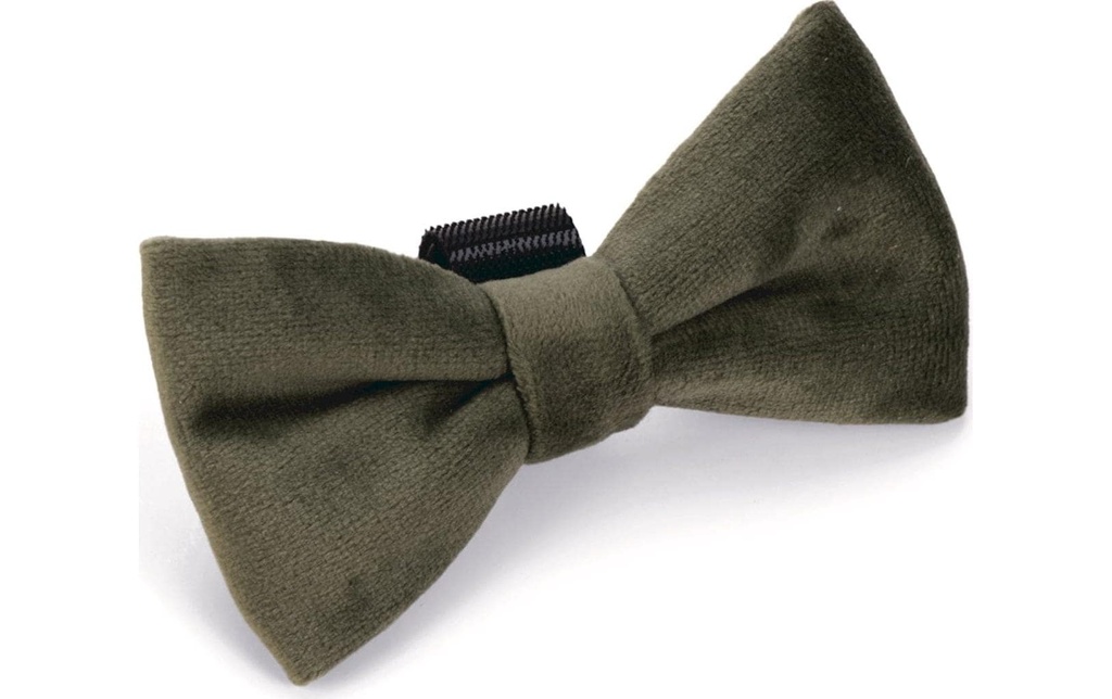 Designed by Lotte Noeud papillon Velvet Zaza 12 cm, Vert