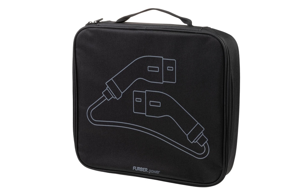 FURBER.power Sac pour câble de recharge de voiture électrique Deluxe noir