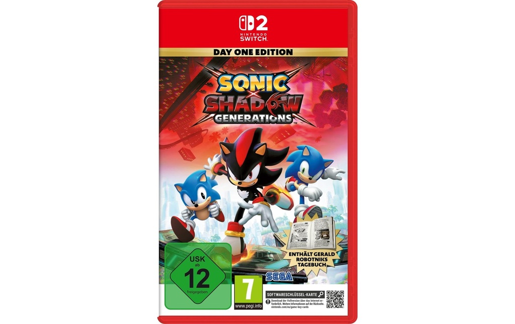 SEGA Sonic x Shadow Generations D1 (Game Key Card)