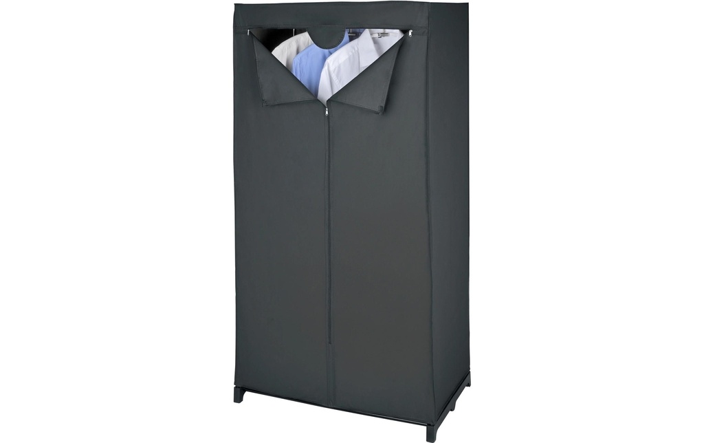 Wenko Armoire à vêtements Deep Black 75 cm x 150 cm, 1 Pièce/s