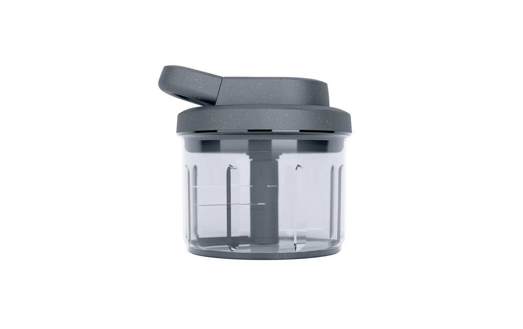 Zyliss Hachoir Easy Pull Transparent/Gris
