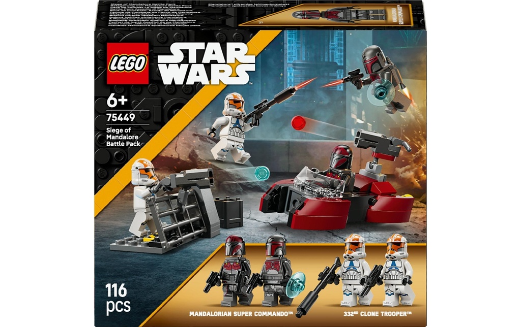 LEGO® Star Wars Pack de combat Le Siège de Mandalore 75449