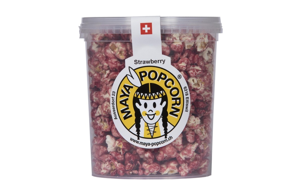 Maya Popcorn Popcorn   Fraise 100 g