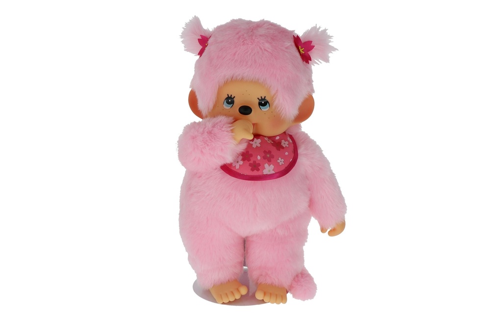 Monchhichi Animal en peluche Pink Sakura Girl 45 cm