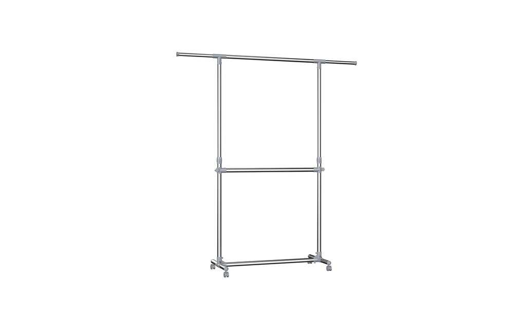 Songmics Porte-manteau 101 - 166 cm, métal