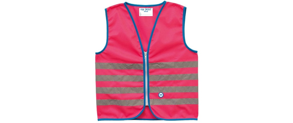 wowow Veste réfléchissante Fun Jacket L, Pink