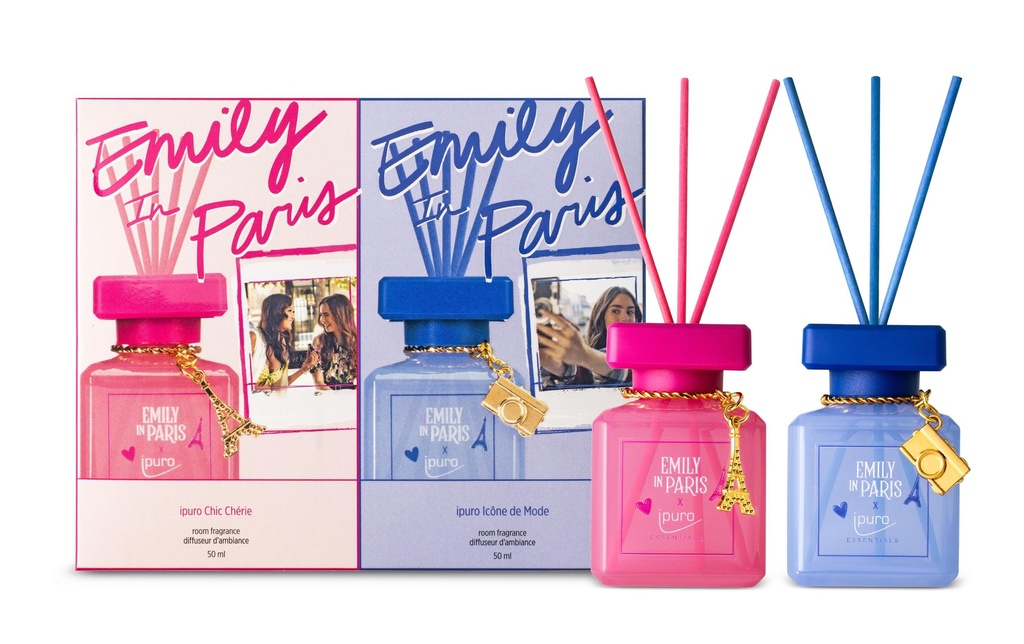 ipuro Bâtonnets parfumés Chic Ché.et Icône de M. 100 ml