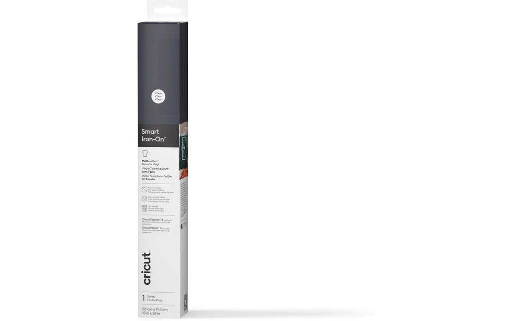 Cricut Film thermocollant Smart 33 x 91.4 cm, 1 Pièce/s, Bleu foncé