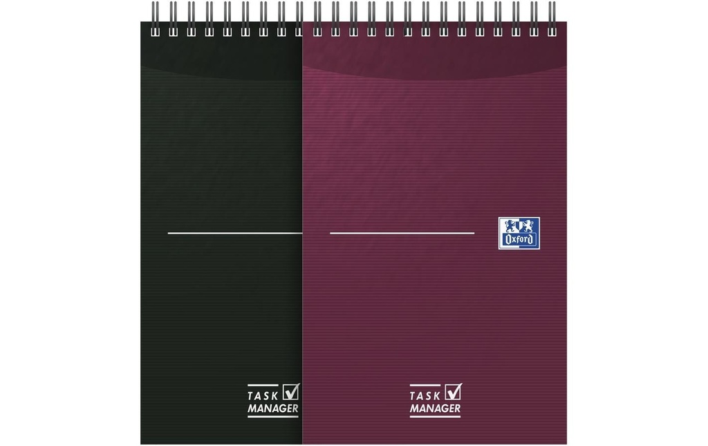 Oxford Bloc-notes noir, aubergine
