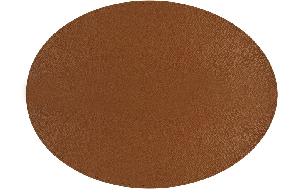 Tiseco Set de table Trudo 33 cm x 45 cm, Brun clair