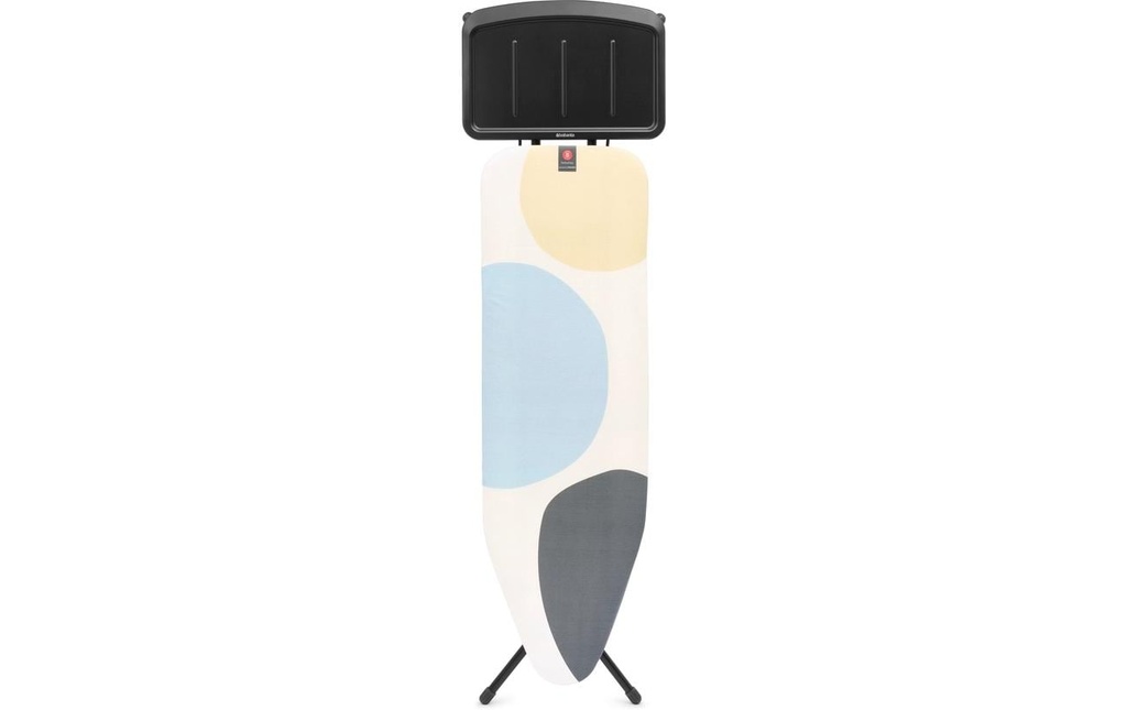 Brabantia Table à repasser avec tablette pour station vapeur 134401 Spring Bubbles