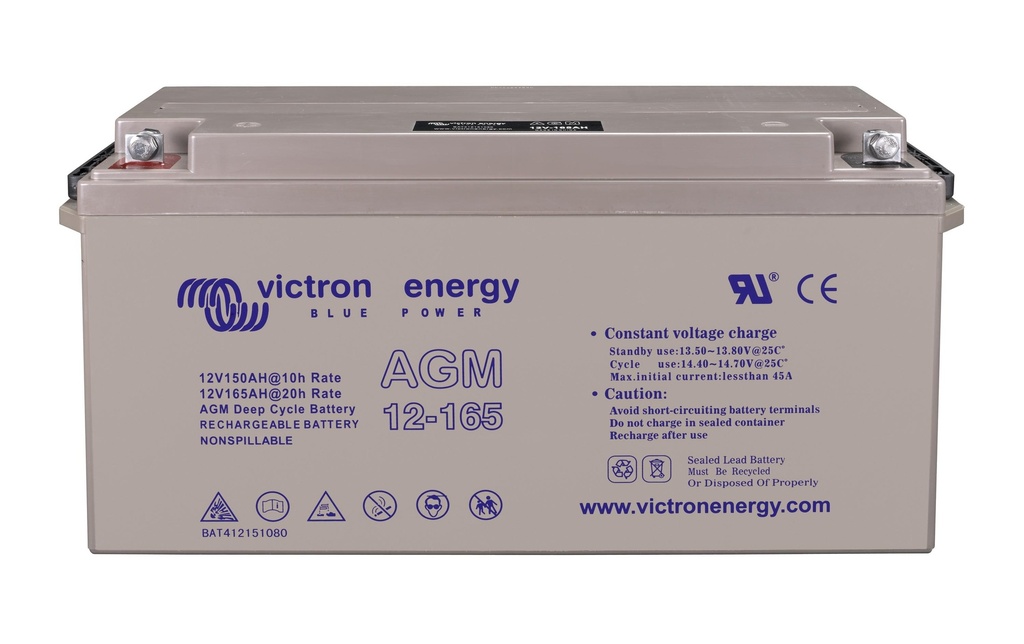 Victron Batterie AGM Cycle profond 12 V / 165 Ah