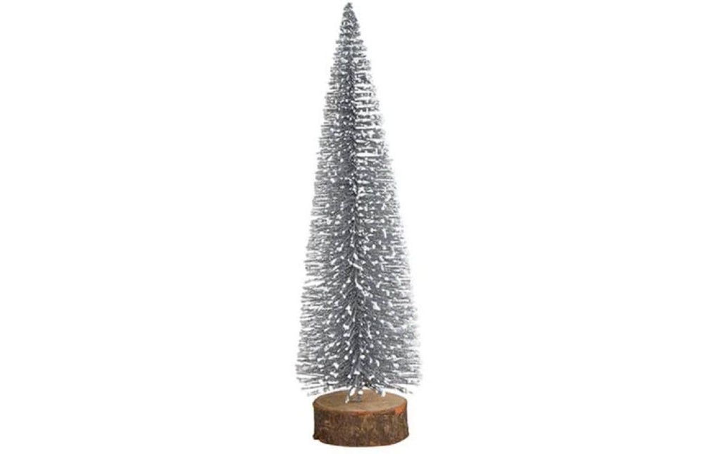 G. Wurm Sapin de Noël argent, 7 x 25 x 7 cm