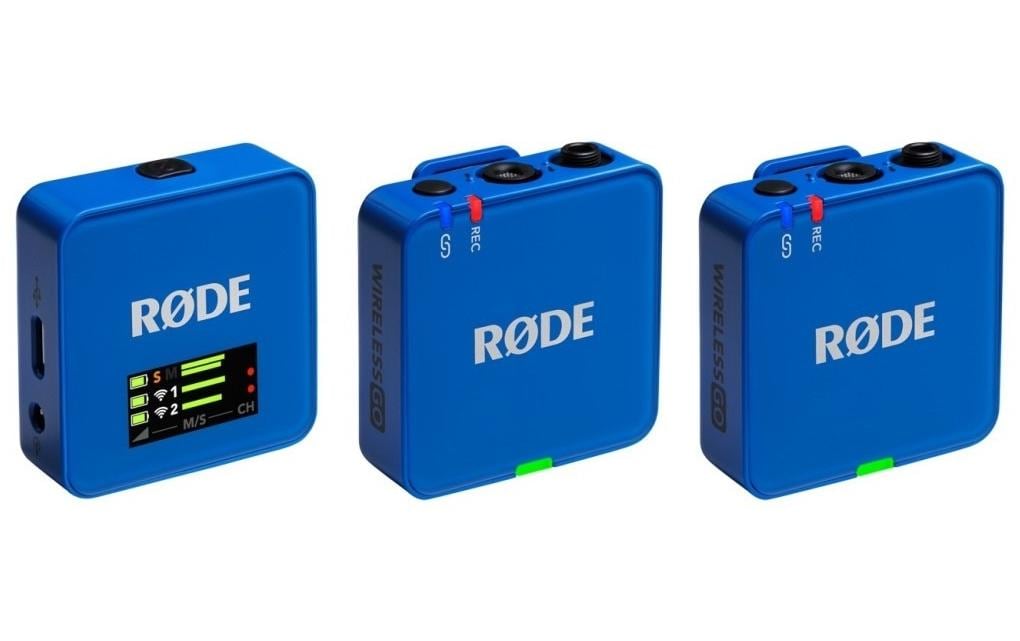 Rode Wireless GO Gen 3 Bleu