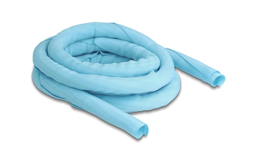 Delock Gaine de câble auto-fermant 2 m x 16 mm Bleu