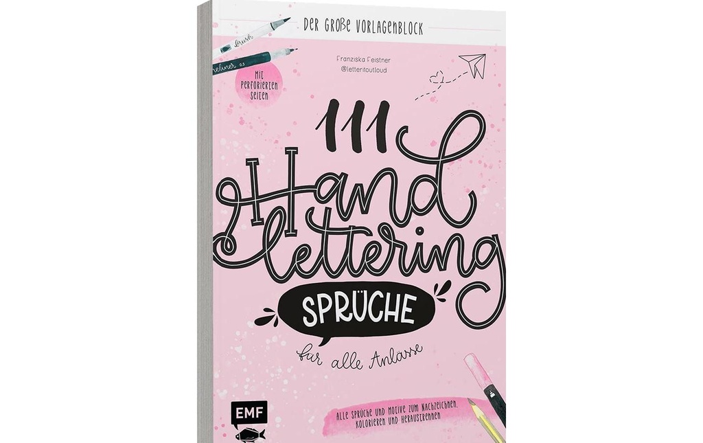 EMF Manuel Sayings for All Handlettering  pages