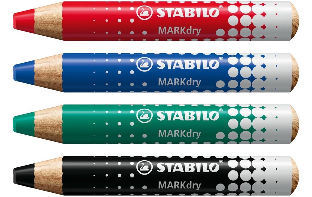 STABILO Stabilo MarkDry Whitebo.marq. (6 pces)