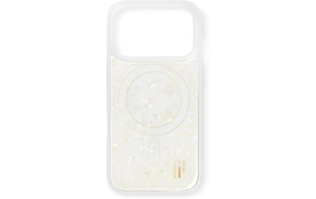 Ideal of Sweden Coque arrière Pearlised Case iPhone 17 Pro Max White