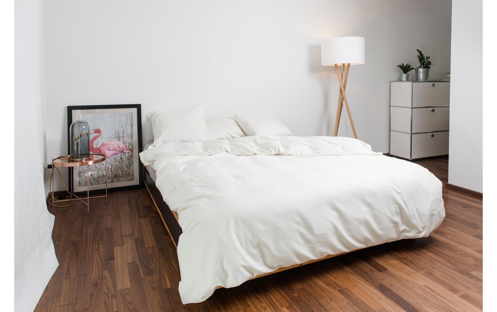 Nobilium Housse de duvet Oni 160 x 210 cm, Ivory