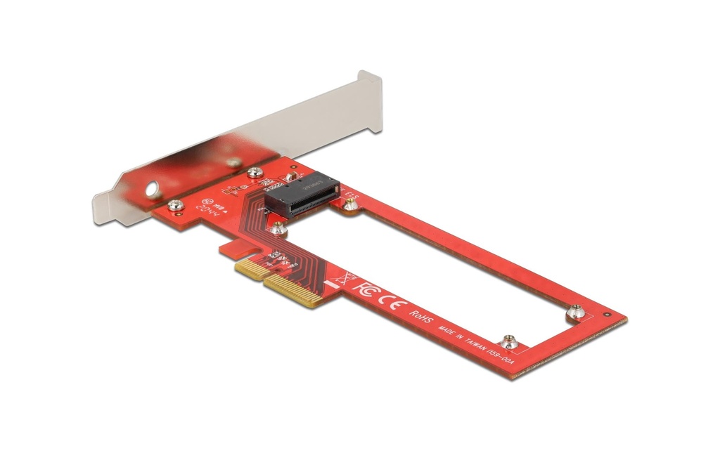 Delock Adaptateur de bus hôte PCI-Express x4 - 1x EDSFF E1.S