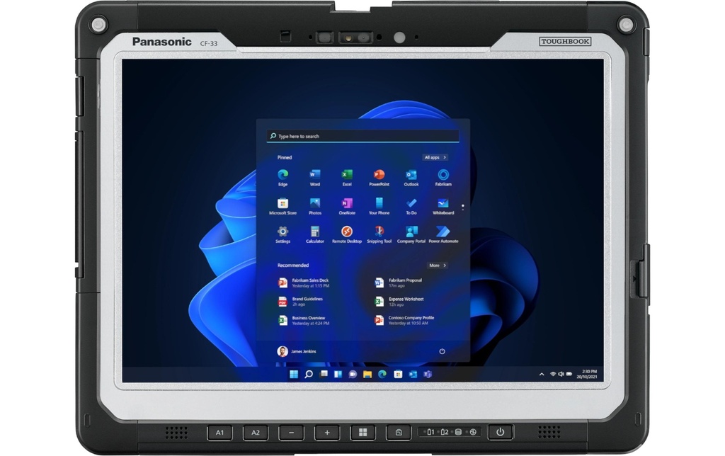 Panasonic Tablette Toughbook 33 mk4 512 GB Noir/Gris