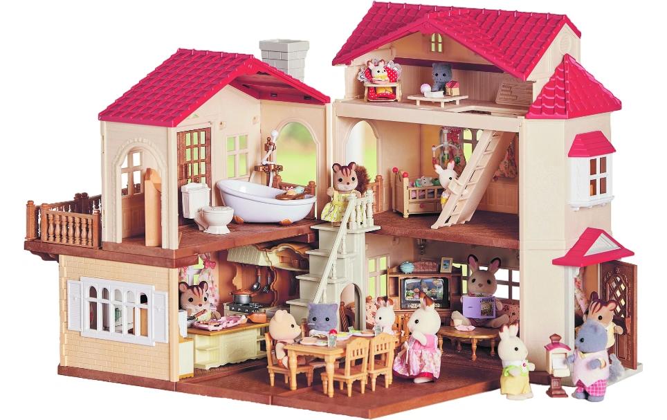 Sylvanian Families Sylvanian Families Maison de ville avec chambre mansardée