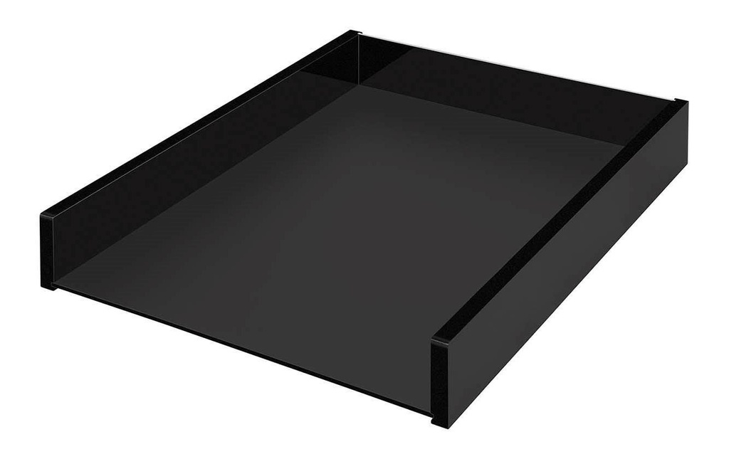 WEDO Corbeille courrier acryl noir