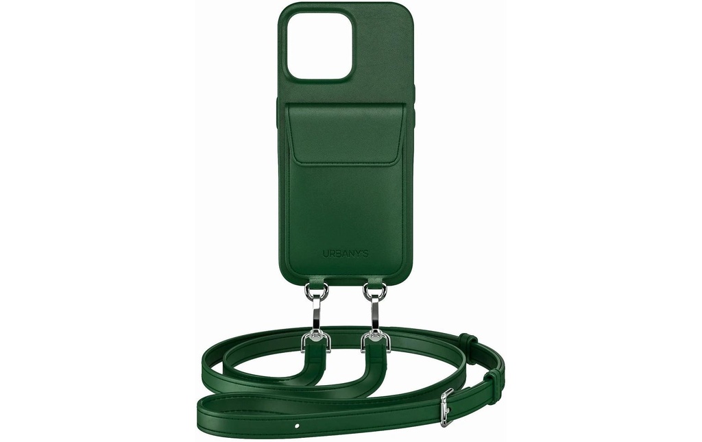 Urbany's Necklace Case Handykette+ RACING GREEN iPhone 17 Pro Max