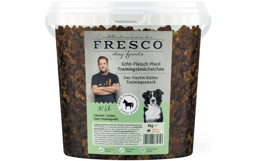 FRESCO Friandise Chevilles d'entraînement Martin Rütter Cheval, 1 kg