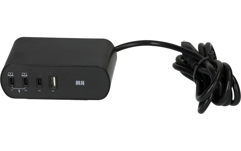 Max Hauri Bloc multiprises Desktop Charger PD65W Noir
