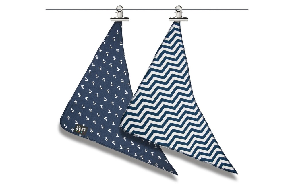 KNAUDER'S BEST Foulard Anker Marine, L