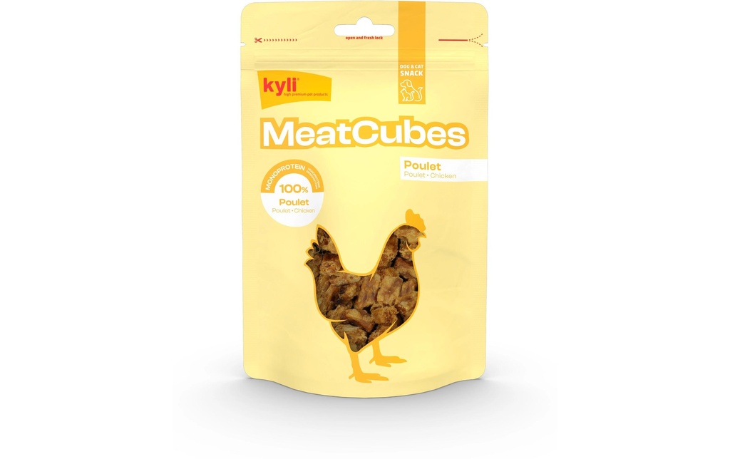 kyli Friandise MeatCubes Poulet, 150 g