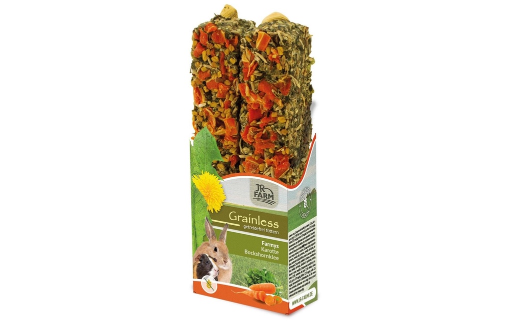 JR Farm Farmys Carotte & Trèfle, 140 g