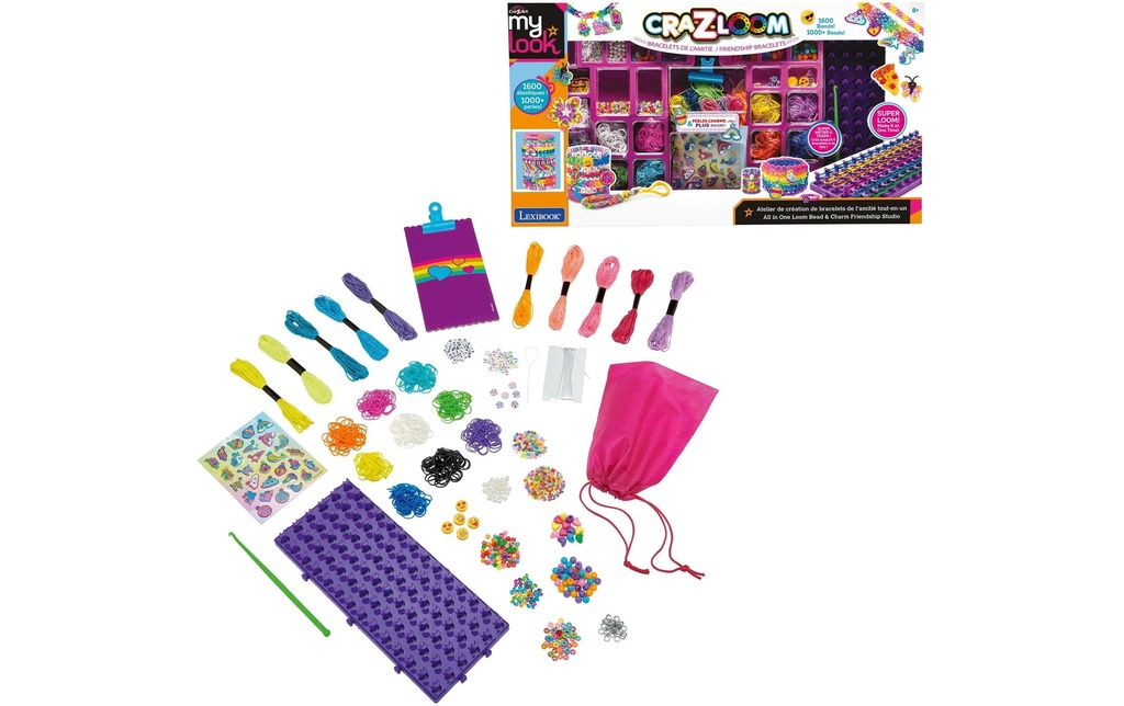 Cra-Z-Art Set créatif My Look Studio bracelets et pendentifs