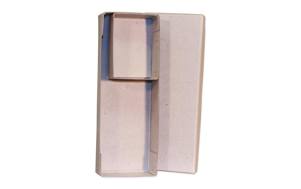 office focus Boîte de matériel 33.5 x 12.5 x 4.5 cm, Gris