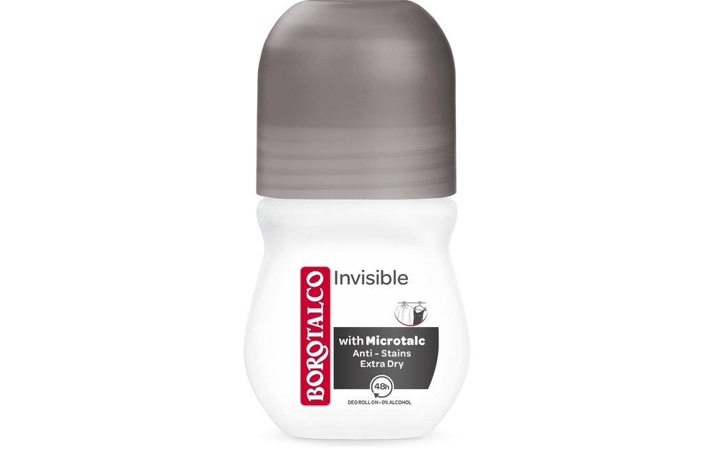 [116700420] BOROTALCO Deo Roll on Invisible 50ml (50 pces)