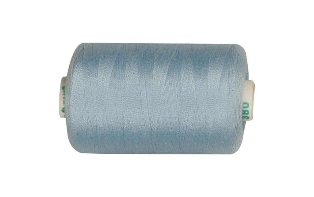 Creativ Company Fil à coudre et à broder 1000 m Bleu clair
