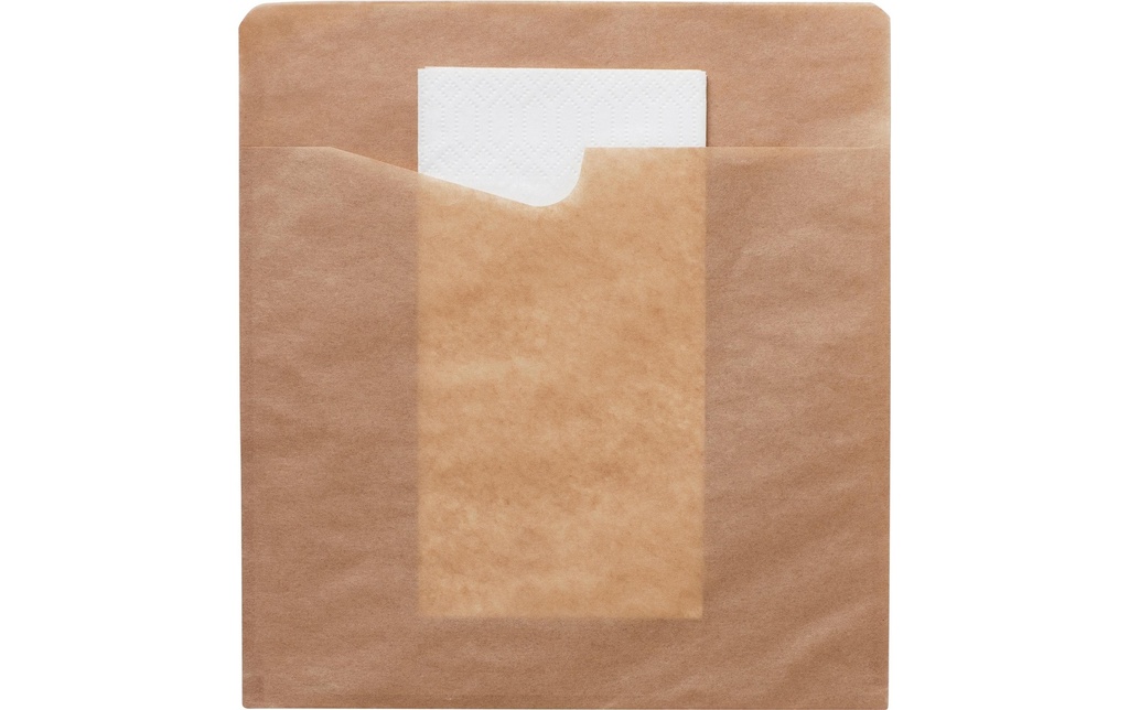 Duni Serviette de table 19.4 cm x 21 cm, blanc
