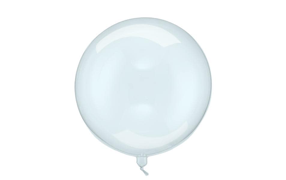 Partydeco Ballon de baudruche 40 cm, bleu, 1 pièce