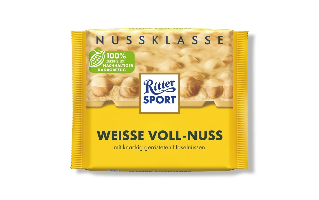 Ritter Sport Chocolat Noix blanche entière 100 g