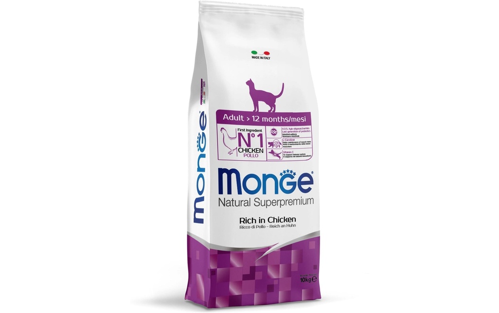 Monge Alimentation sèche Chat Adult poulet 10 kg