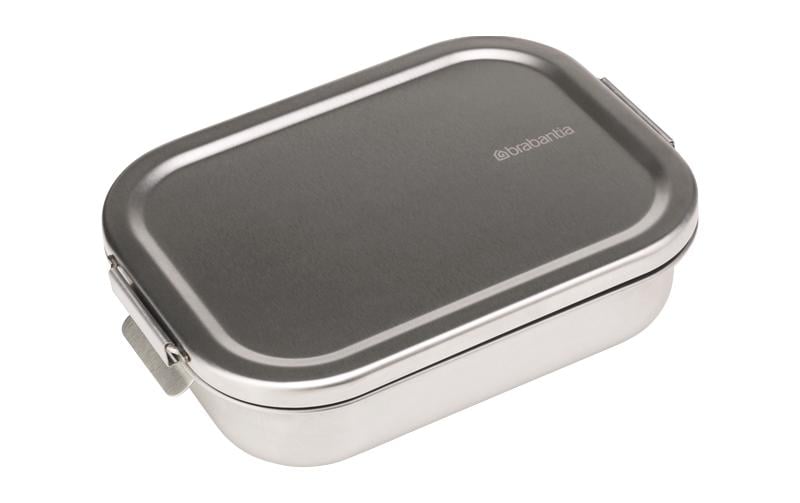 Brabantia Boîte casse-croûte Make & Take 1.1 l, Argenté