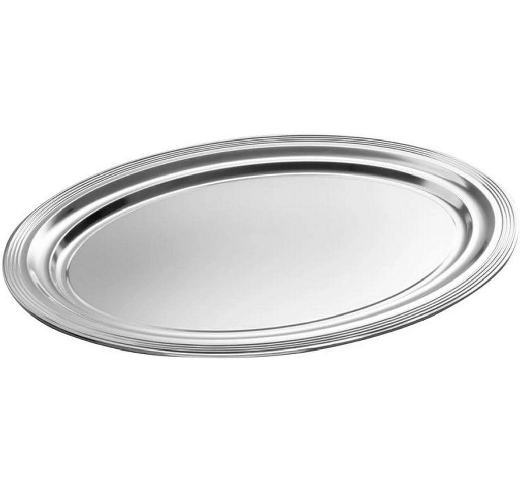 APS Plateau de service Classic 46 x 34 x 1.5 cm, argenté