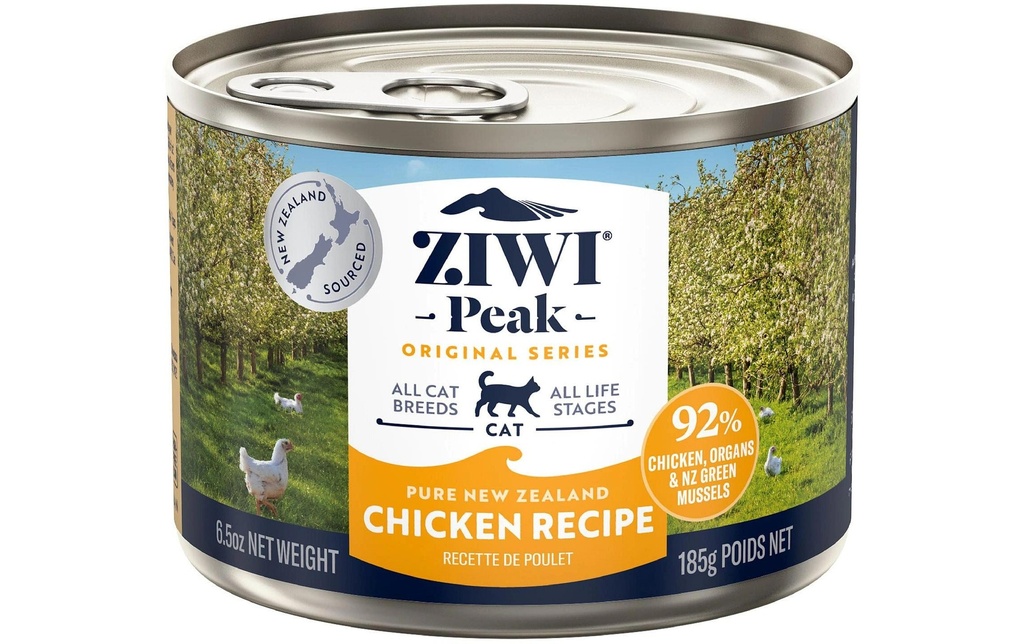 ZIWI Peak Alimentation humide Poulet en boîte 185 g
