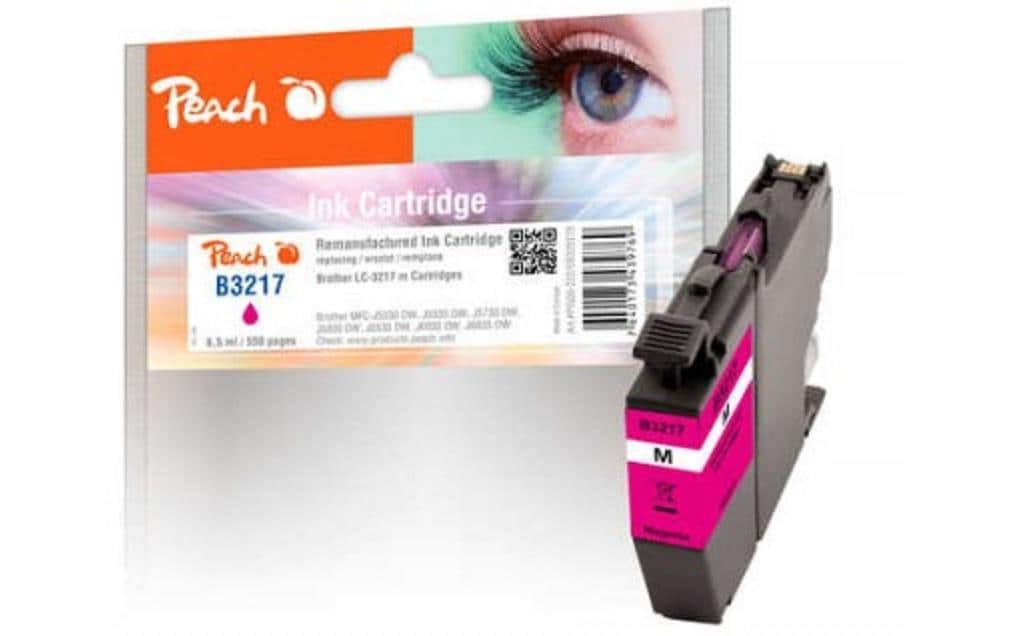 Peach Encre Brother LC-3217 Magenta