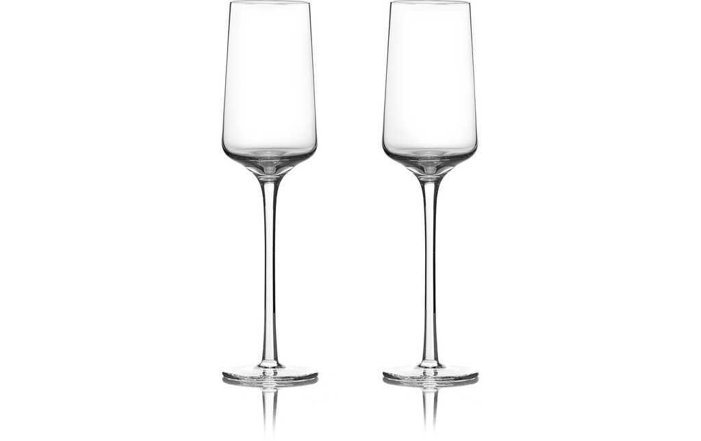 Zone Denmark Verre à Champagne Rocks 230 ml, 2 Pièce/s, Transparent