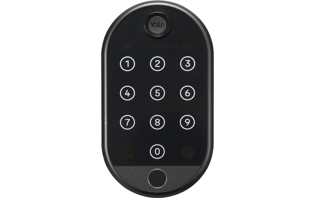Yale Pavé numérique Clavier intelligent 2 Noir