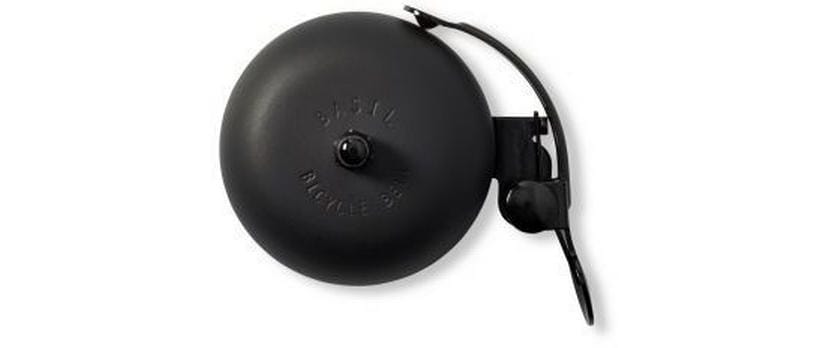 BASIL Sonnette de vélo Cloche Portland en laiton noir