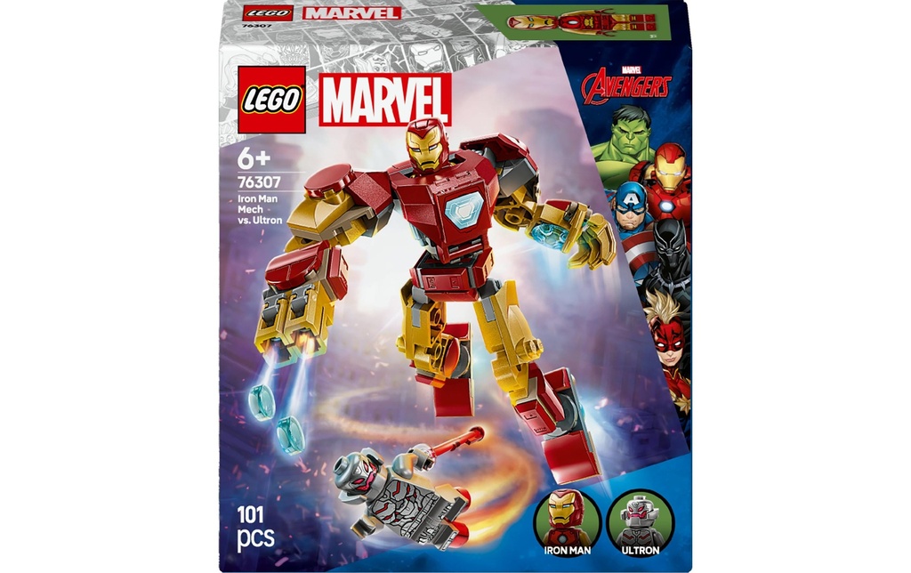 LEGO® Marvel Iron Man Mech vs. Ultron 76307